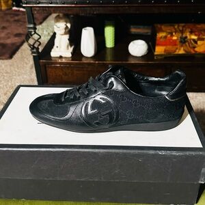 Gucci Black Athletic Shoes